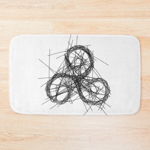 Item preview, Sacred Geometry Triskelion - Minimalist Ink Sketch designed and sold by H Jonas.