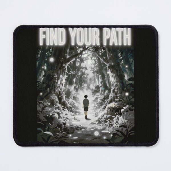 Item preview, Find Your Path – Mystical Forest Journey Inspirational Nature Adventure Design designed and sold by DervoTeck2767.