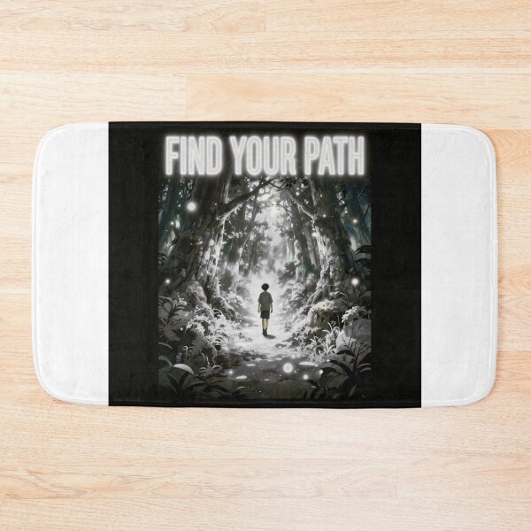 Item preview, Find Your Path – Mystical Forest Journey Inspirational Nature Adventure Design designed and sold by DervoTeck2767.