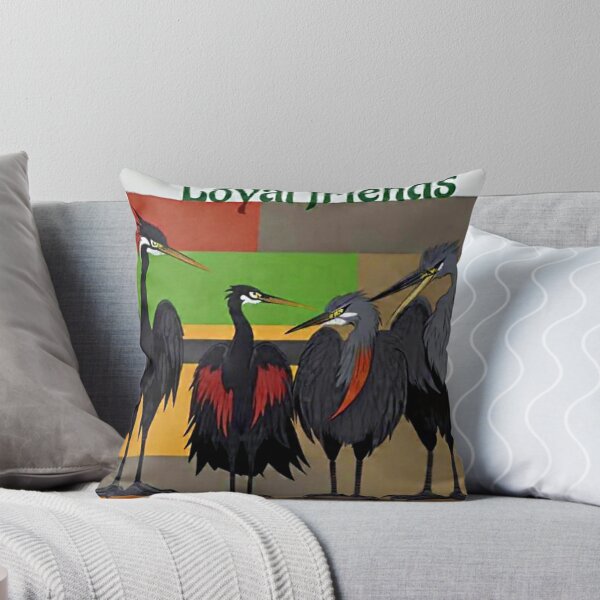 Item preview, Loyal Friends Heron Birds Birdwatching Nature Art designed and sold by BodaZZ.