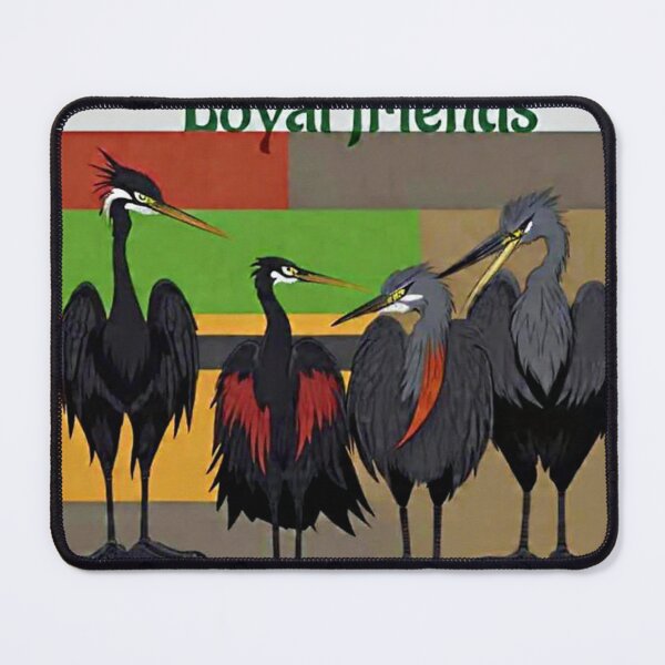 Item preview, Loyal Friends Heron Birds Birdwatching Nature Art designed and sold by BodaZZ.