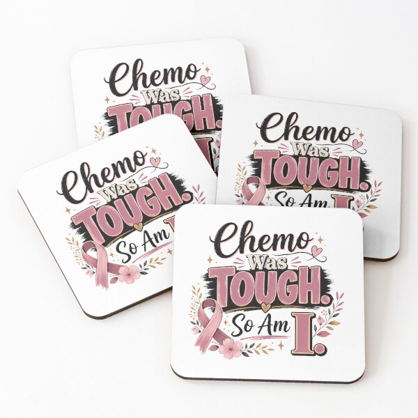 Item preview, Chemo Was Tough So Am I Breast Cancer Survivor Pink Ribbon Design designed and sold by WHDProduction45.