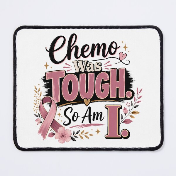 Item preview, Chemo Was Tough So Am I Breast Cancer Survivor Pink Ribbon Design designed and sold by WHDProduction45.