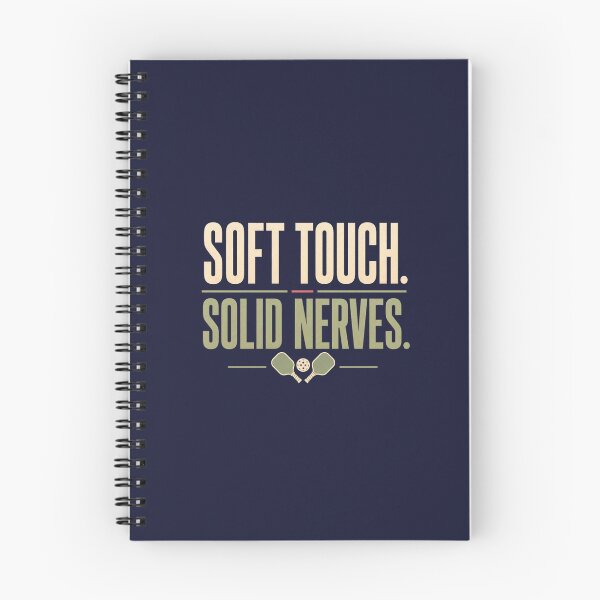 Item preview, Soft Touch Solid Nerves - Pickleball Quote designed and sold by GoverArt.