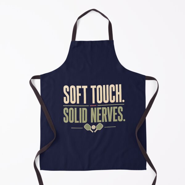 Item preview, Soft Touch Solid Nerves - Pickleball Quote designed and sold by GoverArt.