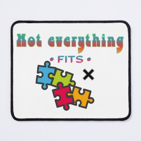 Item preview, Relatable Life Quote Not Everything Fits Pop Art designed and sold by Miheerala.