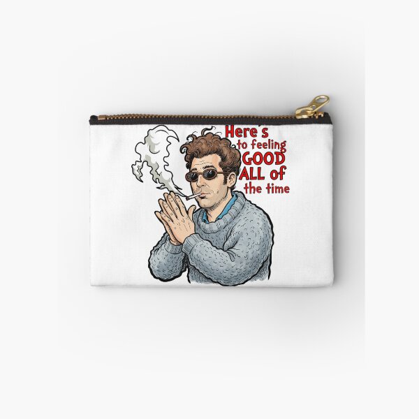 Artikelvorschau, Auf ein Leben voller Wohlbefinden – Cosmo Kramer Fan-Art entworfen und verkauft von Deviant Logic Design.
