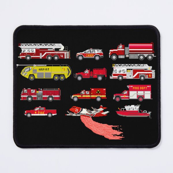 Item preview, Fire Vehicles - The Kids' Picture Show designed and sold by KidsPictureShow.