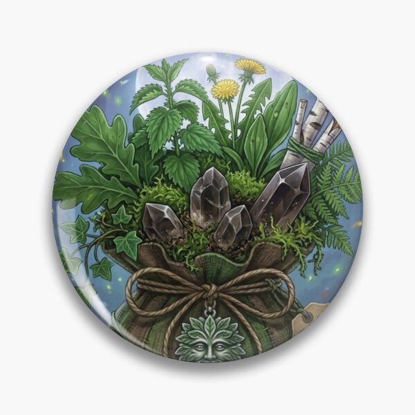 Item preview, "Jack in the Green" Pouch - Charm of incarnation and vitality designed and sold by NeyhineAngelionShop.