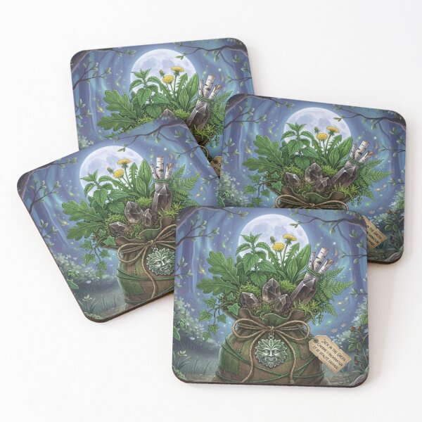 Item preview, "Jack in the Green" Pouch - Charm of incarnation and vitality designed and sold by NeyhineAngelionShop.