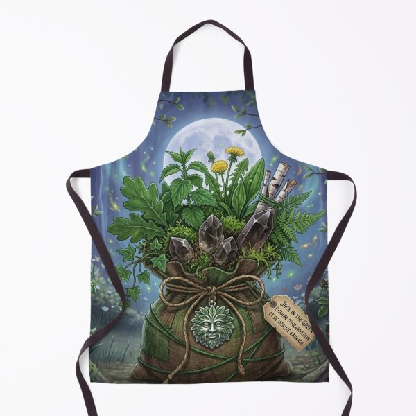 Item preview, "Jack in the Green" Pouch - Charm of incarnation and vitality designed and sold by NeyhineAngelionShop.