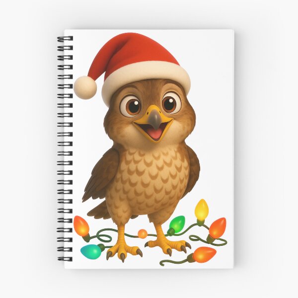 Item preview, Christmas Sharp-Shinned Hawk designed and sold by Sillytoe.