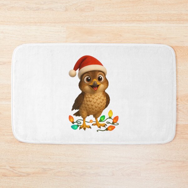 Item preview, Christmas Sharp-Shinned Hawk designed and sold by Sillytoe.