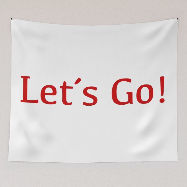 Item preview, Let's go! designed and sold by Sasas Design.