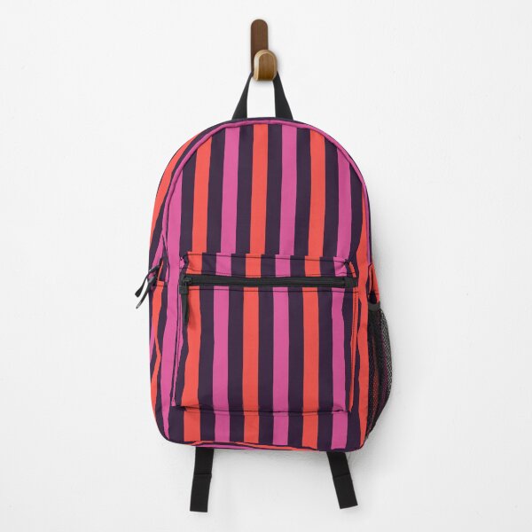 Item preview, Purple, pink & orange vertical stripes designed and sold by Mint + Midnight.
