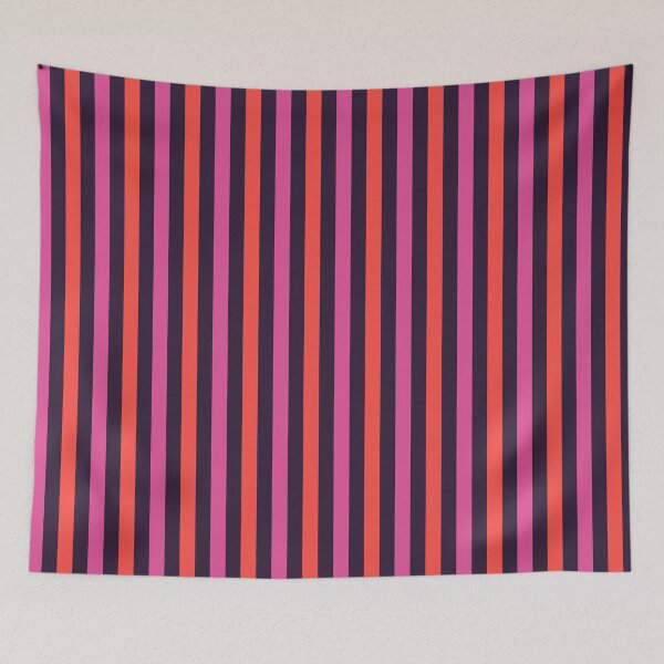 Item preview, Purple, pink & orange vertical stripes designed and sold by Mint + Midnight.