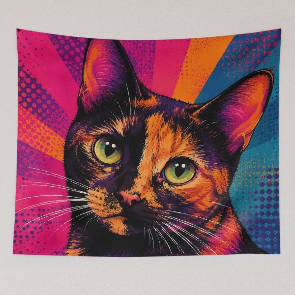 Item preview, Tortie Glow designed and sold by AbstractAnom.