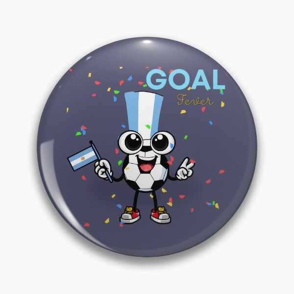 Item preview, Goal Fever Cute Soccer Ball designed and sold by A touch of creativity.