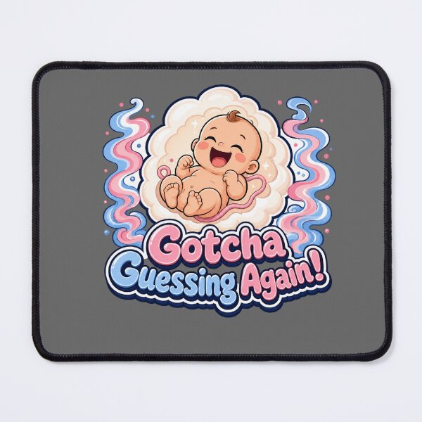 Item preview, Gotcha Guessing Again! Funny Gender Reveal Baby Shower designed and sold by freshwear design.