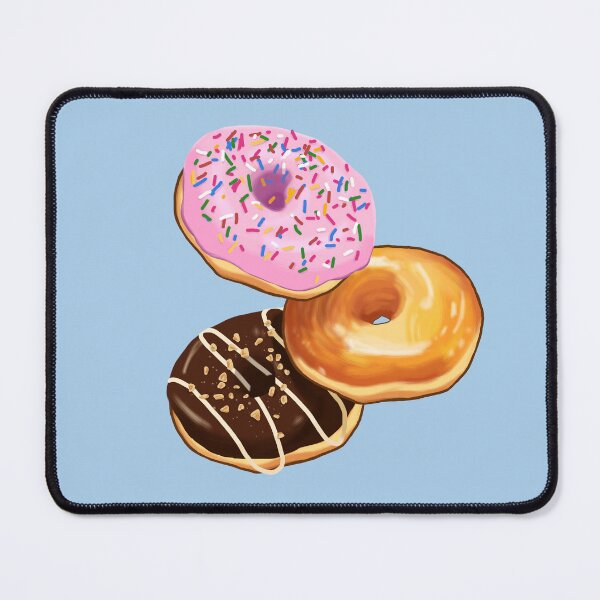 Item preview, Copy of Copy of Copy of Pink and chocolate donut with colorful sprinkles   designed and sold by Juntixfae.