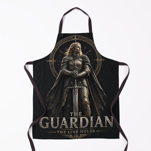 Item preview, The Guardian - Knight with Sword designed and sold by thirtyonestars.