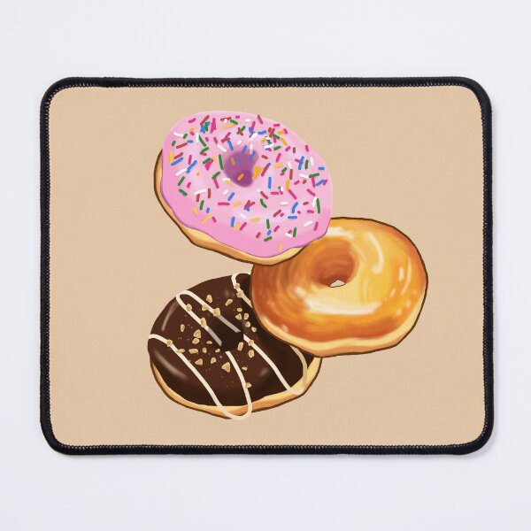 Item preview, Copy of Copy of Pink and chocolate donut with colorful sprinkles   designed and sold by Juntixfae.