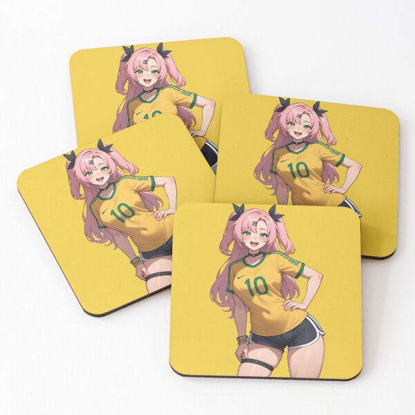 Item preview, ZZZ Nicole Demara Brazil Soccer Jersey 10 Art designed and sold by Jimakmo.