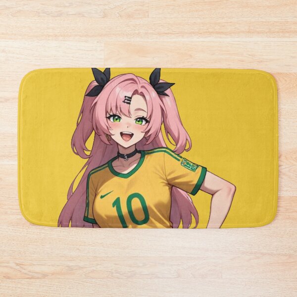 Item preview, ZZZ Nicole Demara Brazil Soccer Jersey 10 Art designed and sold by Jimakmo.