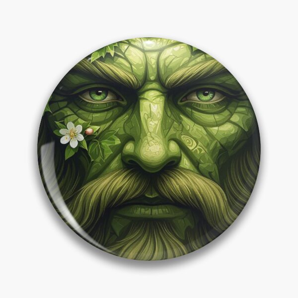 Item preview, Jack in the Green - Face of the spring forest designed and sold by NeyhineAngelionShop.