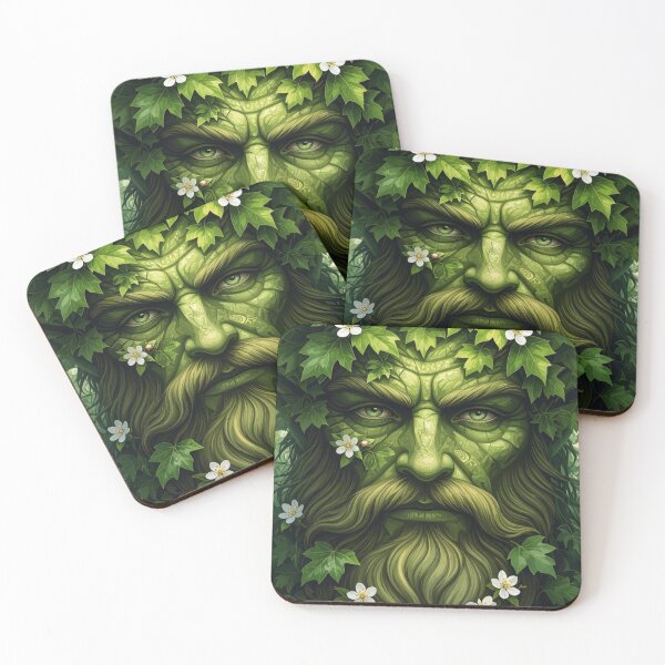 Item preview, Jack in the Green - Face of the spring forest designed and sold by NeyhineAngelionShop.