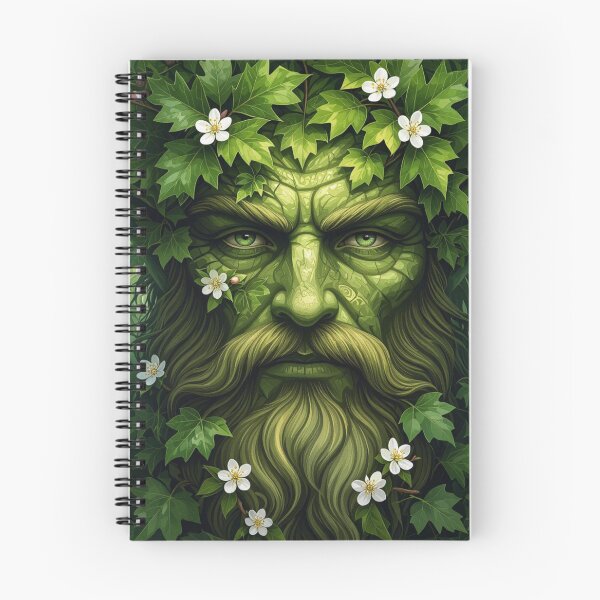 Item preview, Jack in the Green - Face of the spring forest designed and sold by NeyhineAngelionShop.