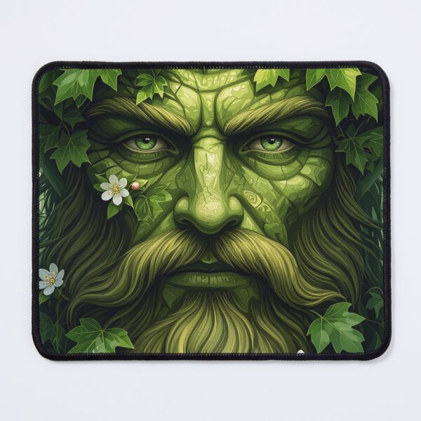 Item preview, Jack in the Green - Face of the spring forest designed and sold by NeyhineAngelionShop.