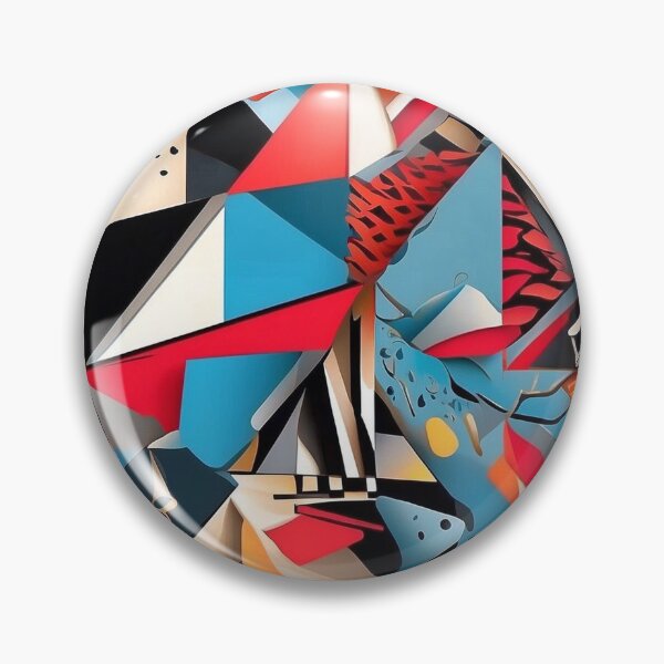 Item preview, Vibrant Geometric Abstract Composition designed and sold by semenol.