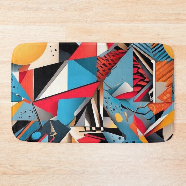 Item preview, Vibrant Geometric Abstract Composition designed and sold by semenol.