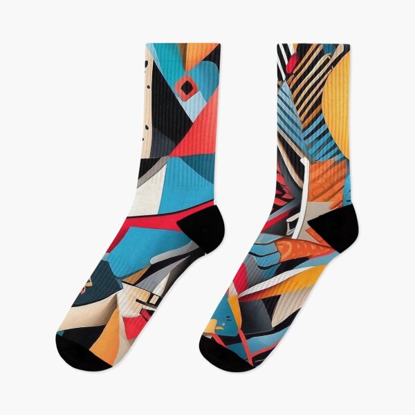 Item preview, Vibrant Geometric Abstract Composition designed and sold by semenol.