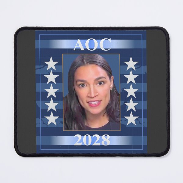 Item preview, AOC for President 2028 designed and sold by DalePrestonArt.