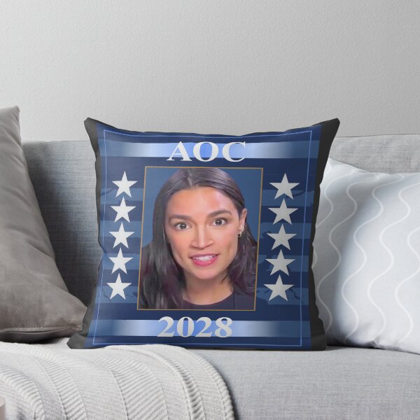 Item preview, AOC for President 2028 designed and sold by DalePrestonArt.