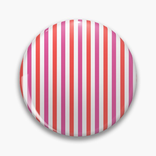 Item preview, White, pink & orange vertical stripes designed and sold by Mint + Midnight.