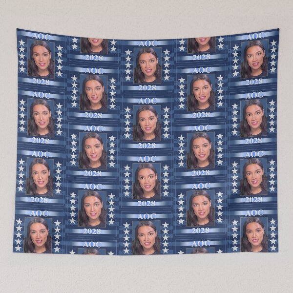 Item preview, AOC for President 2028 designed and sold by DalePrestonArt.