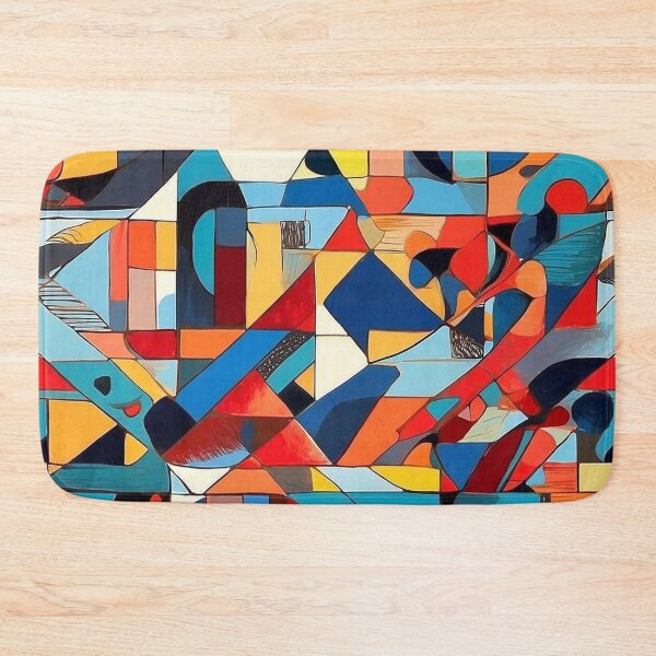 Item preview, Modern Color Block Geometric Art designed and sold by semenol.