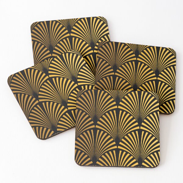 Item preview, Chic Art Deco Classically Elegant Fan Pattern designed and sold by DEC02.
