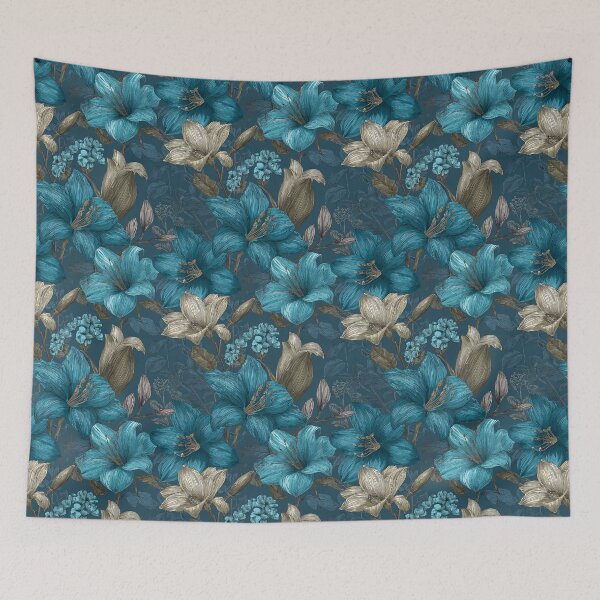 Item preview, Colorful Amaryllis Flower  - Birthday Flower Pattern   - Gifts For Coworkers designed and sold by RoyalStarsPatts.