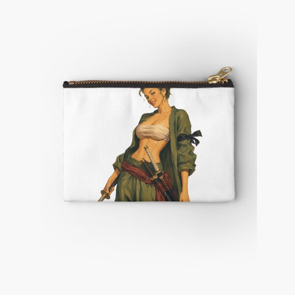 Item preview, Retro Pirate Swordswoman Pinup – Vintage Anime Inspired Warrior Art designed and sold by Cosplayvintage.
