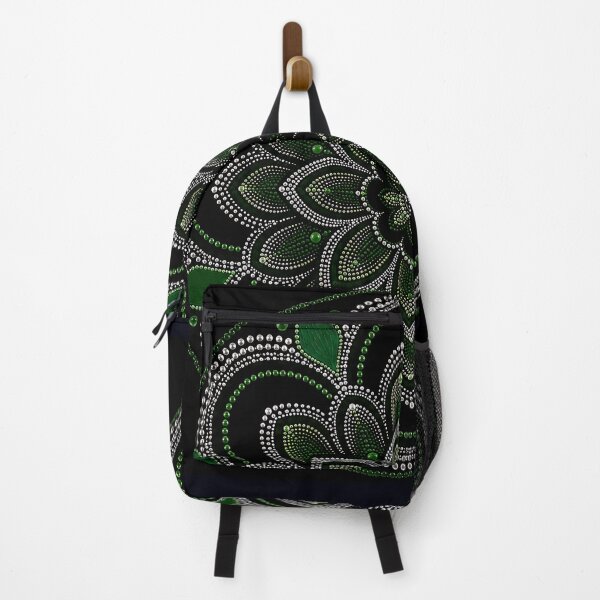 Item preview, Green and Silver Mandala Art series designed and sold by Dreamweaver Mandalas.