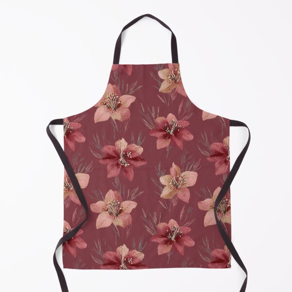 Item preview, Fragrant Amaryllis Print  - Retro Flower Floral   - Gifts For Dad designed and sold by RoyalStarsPatts.