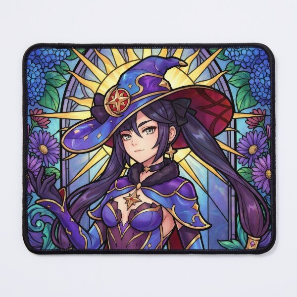Item preview, Stained Glass Mona designed and sold by Thunderbelts.