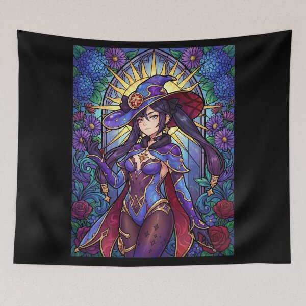 Item preview, Stained Glass Mona designed and sold by Thunderbelts.