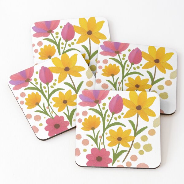 Item preview, Colorful Wildflowers – Hand-Painted Floral Illustration designed and sold by UUniqueIImprint.