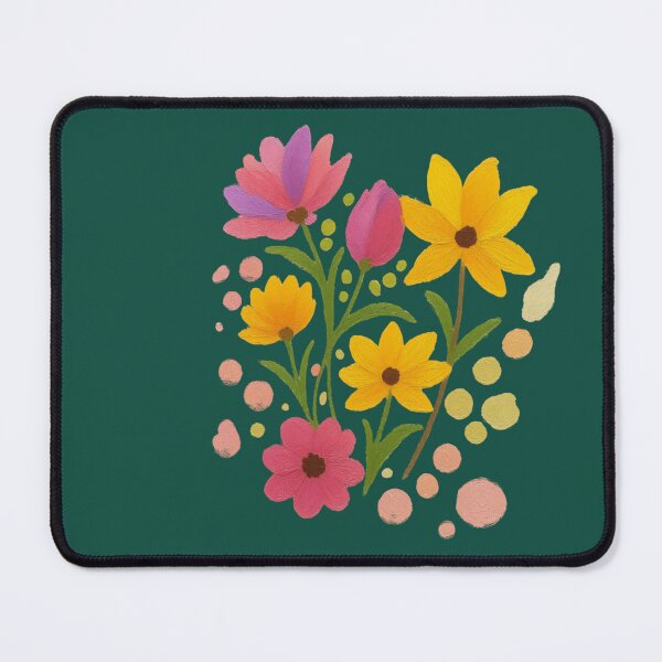 Item preview, Colorful Wildflowers – Hand-Painted Floral Illustration designed and sold by UUniqueIImprint.