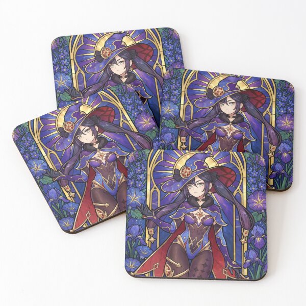 Item preview, Stained Glass Mona designed and sold by Thunderbelts.